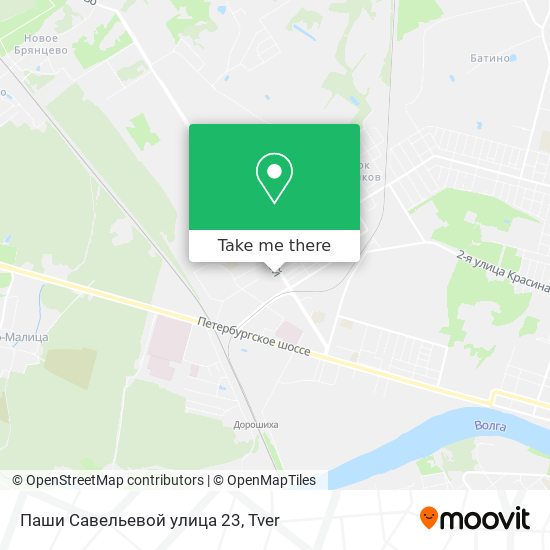 Паши Савельевой улица 23 map