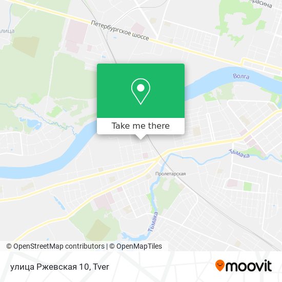 улица Ржевская 10 map