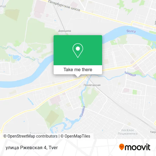 улица Ржевская 4 map