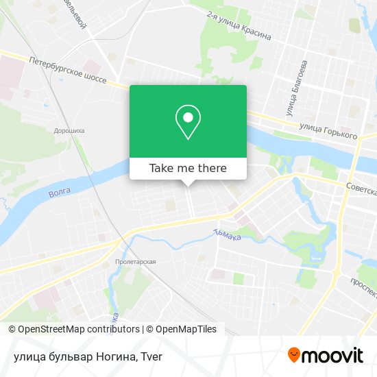улица бульвар Ногина map