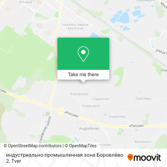 индустриально-промышленная зона Боровлёво 2 map