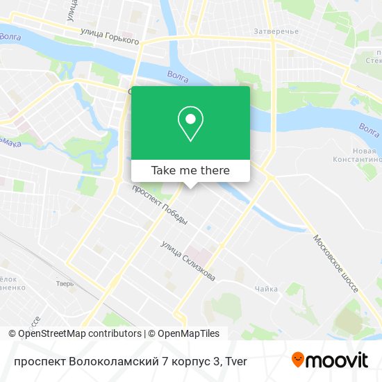 проспект Волоколамский 7 корпус 3 map