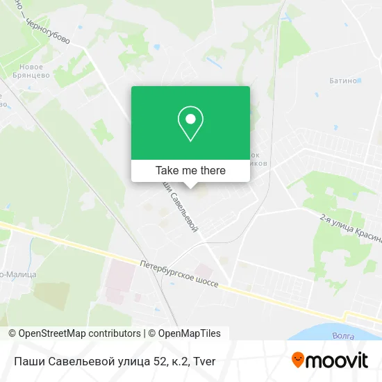 Паши Савельевой улица 52, к.2 map