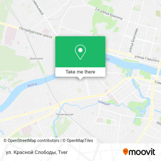 ул. Красной Слободы map