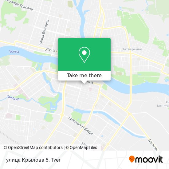 улица Крылова 5 map