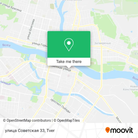 улица Советская 33 map