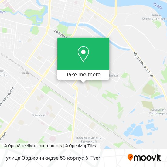 улица Орджоникидзе 53 корпус 6 map