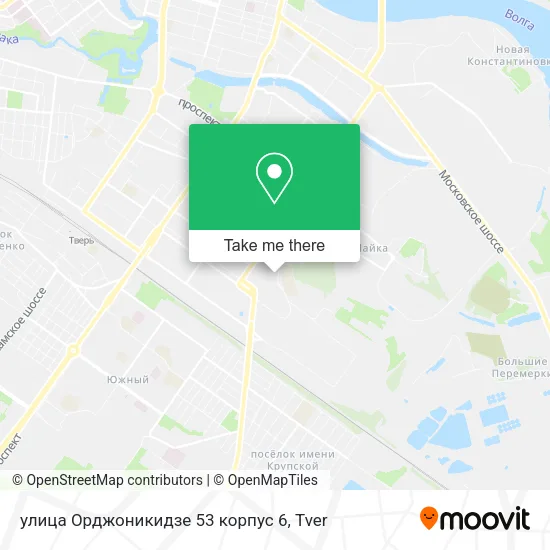 улица Орджоникидзе 53 корпус 6 map