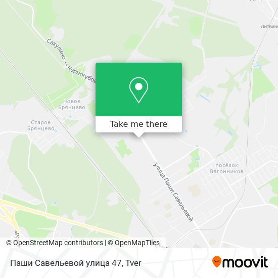 Паши Савельевой улица 47 map