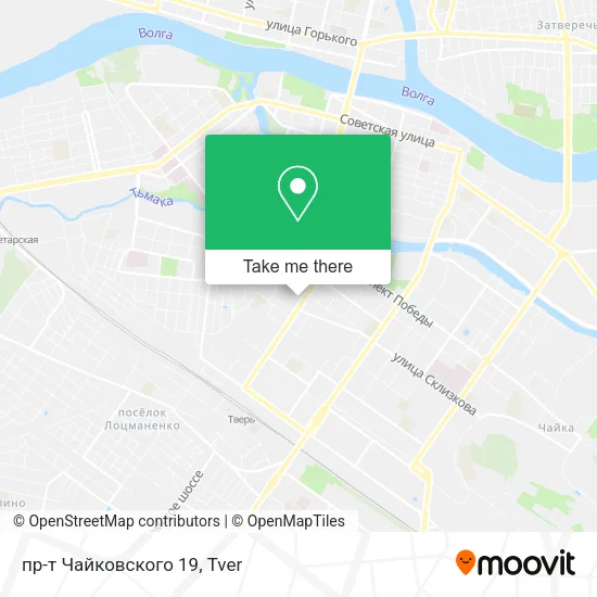 пр-т Чайковского 19 map