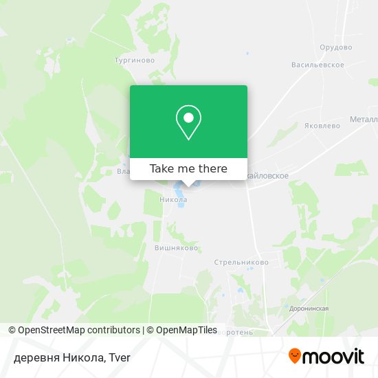 деревня Никола map