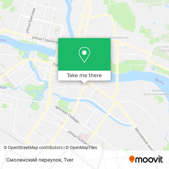 Смоленский переулок map