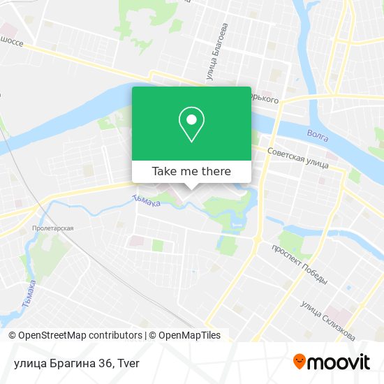 улица Брагина 36 map