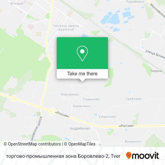 торгово-промышленная зона Боровлево-2 map