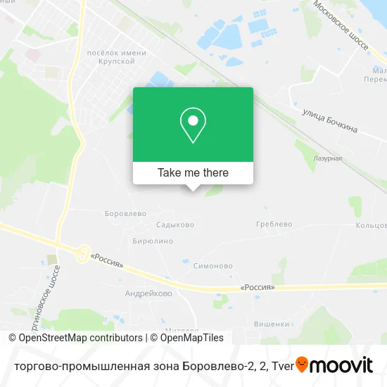 торгово-промышленная зона Боровлево-2, 2 map