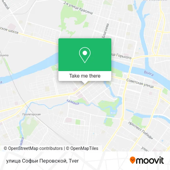 улица Софьи Перовской map