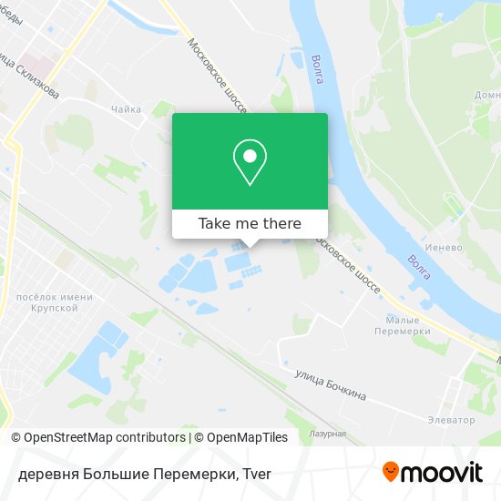 деревня Большие Перемерки map