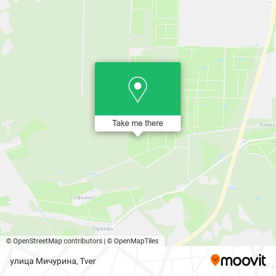 улица Мичурина map