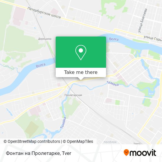 Фонтан на Пролетарке map