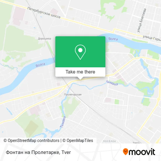 Фонтан на Пролетарке map