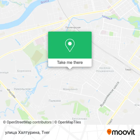 улица Халтурина map