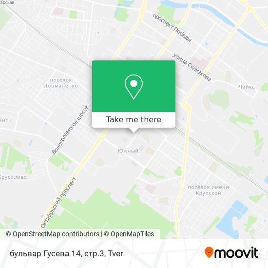 бульвар Гусева 14, стр.3 map