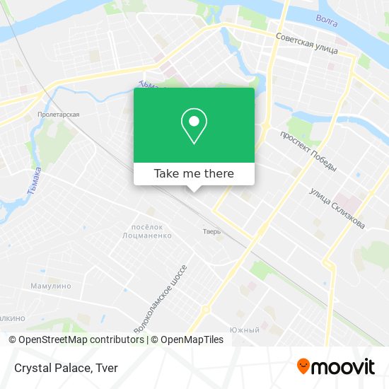 Crystal Palace map