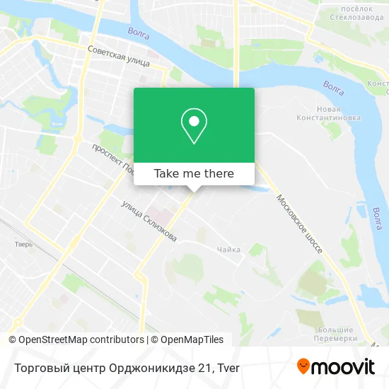 Торговый центр Орджоникидзе 21 map