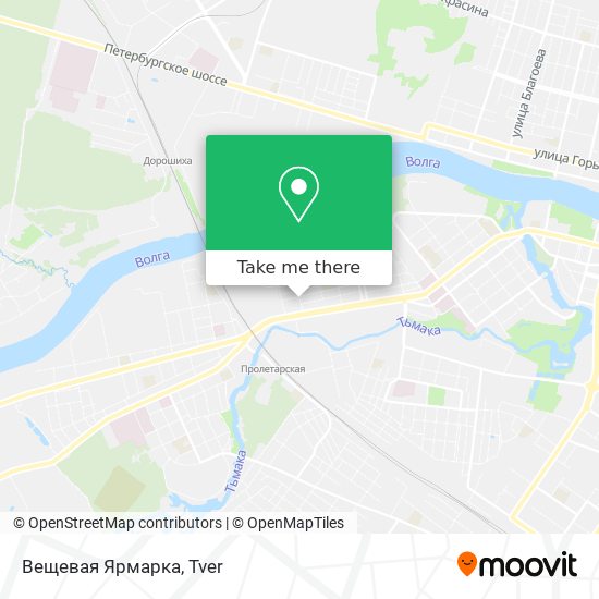 Вещевая Ярмарка map