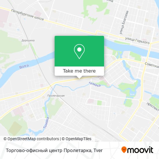Торгово-офисный центр Пролетарка map