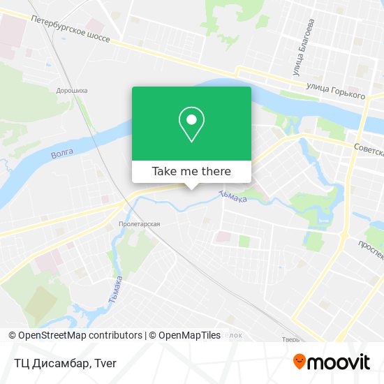 ТЦ Дисамбар map