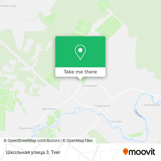 Школьная улица 3 map