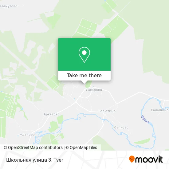 Школьная улица 3 map