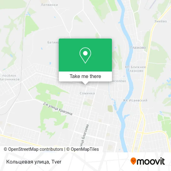 Кольцевая улица map