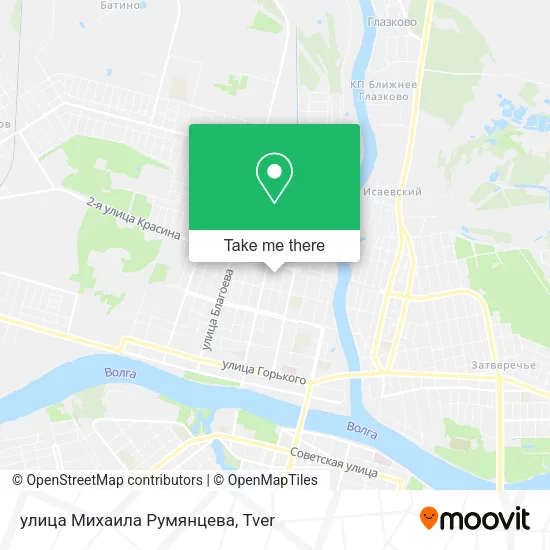 улица Михаила Румянцева map
