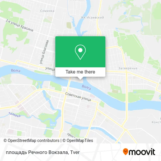 площадь Речного Вокзала map