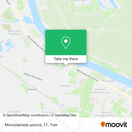 Московское шоссе, 11 map