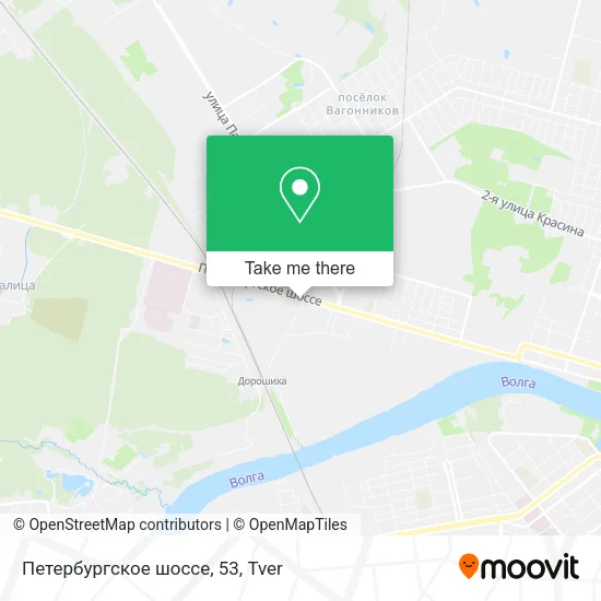 Петербургское шоссе, 53 map