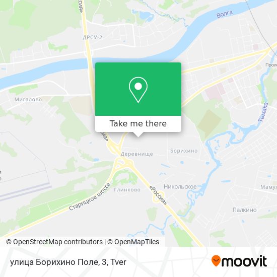 улица Борихино Поле, 3 map