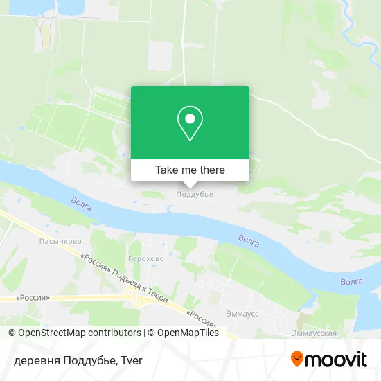деревня Поддубье map