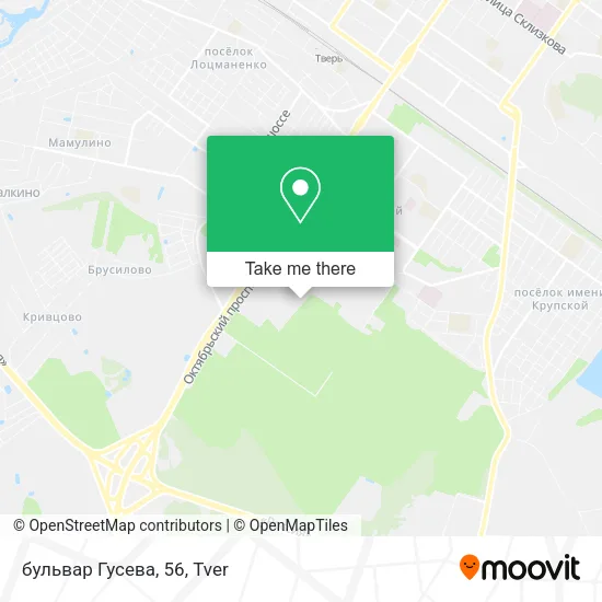 бульвар Гусева, 56 map