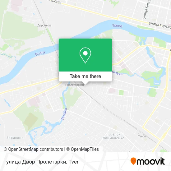 улица Двор Пролетарки map