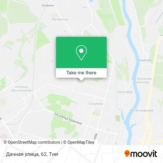 Дачная улица, 62 map