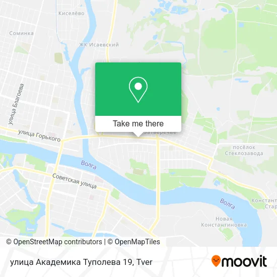 улица Академика Туполева 19 map