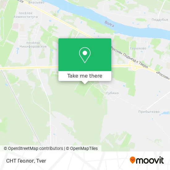 СНТ Геолог map