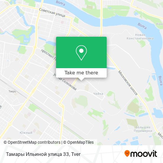Тамары Ильиной улица 33 map