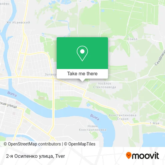 2-я Осипенко улица map