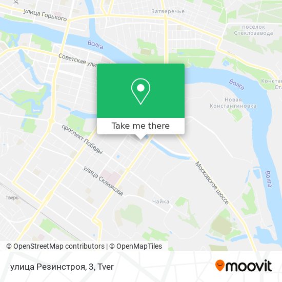 улица Резинстроя, 3 map