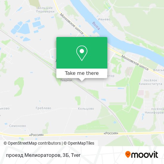 проезд Мелиораторов, 3Б map