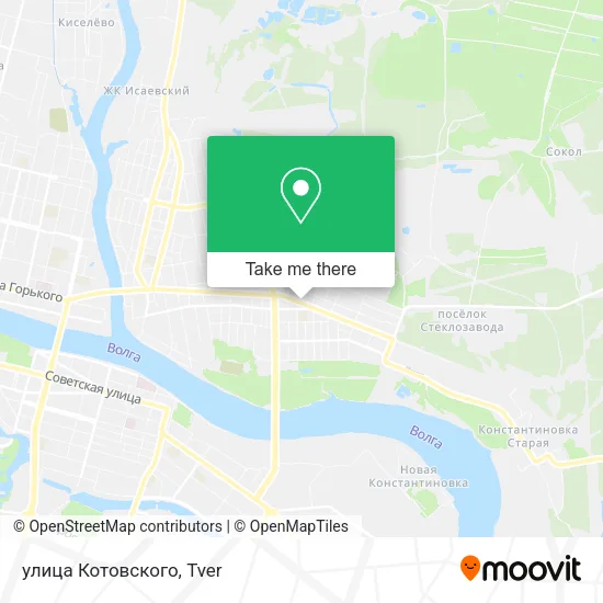 улица Котовского map